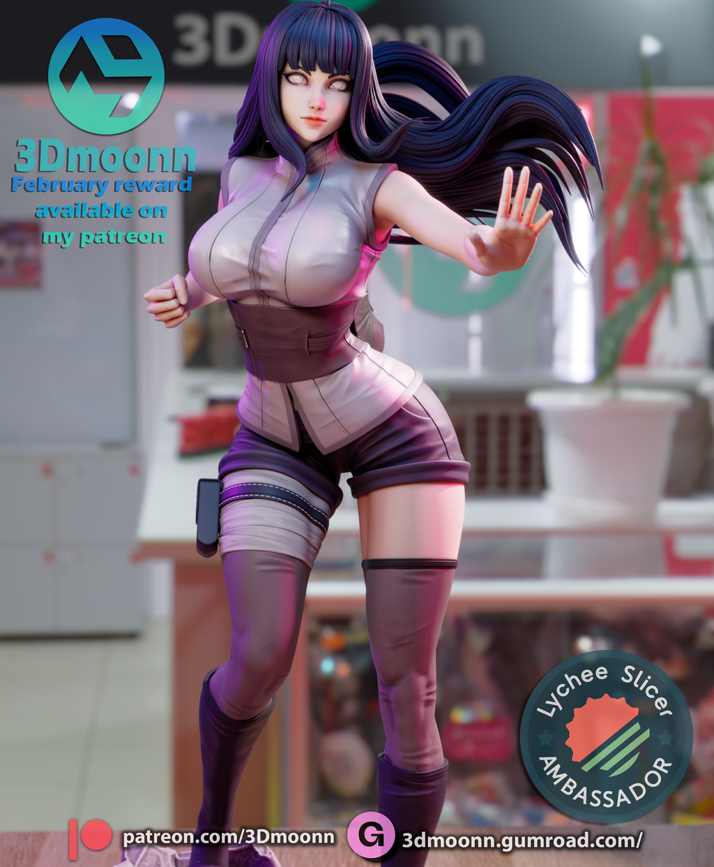 The Ninja Heiress Statue