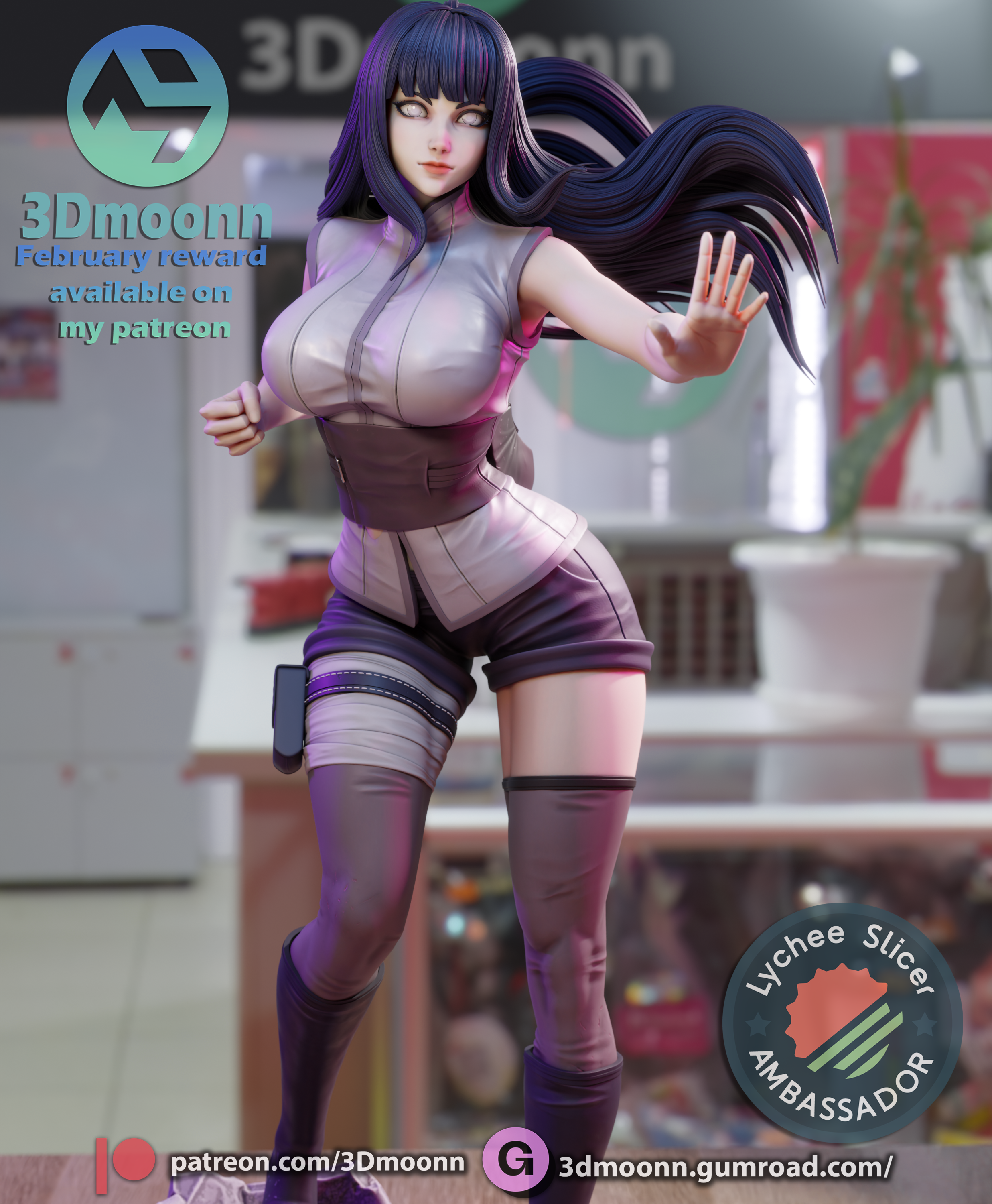 The Ninja Heiress Statue