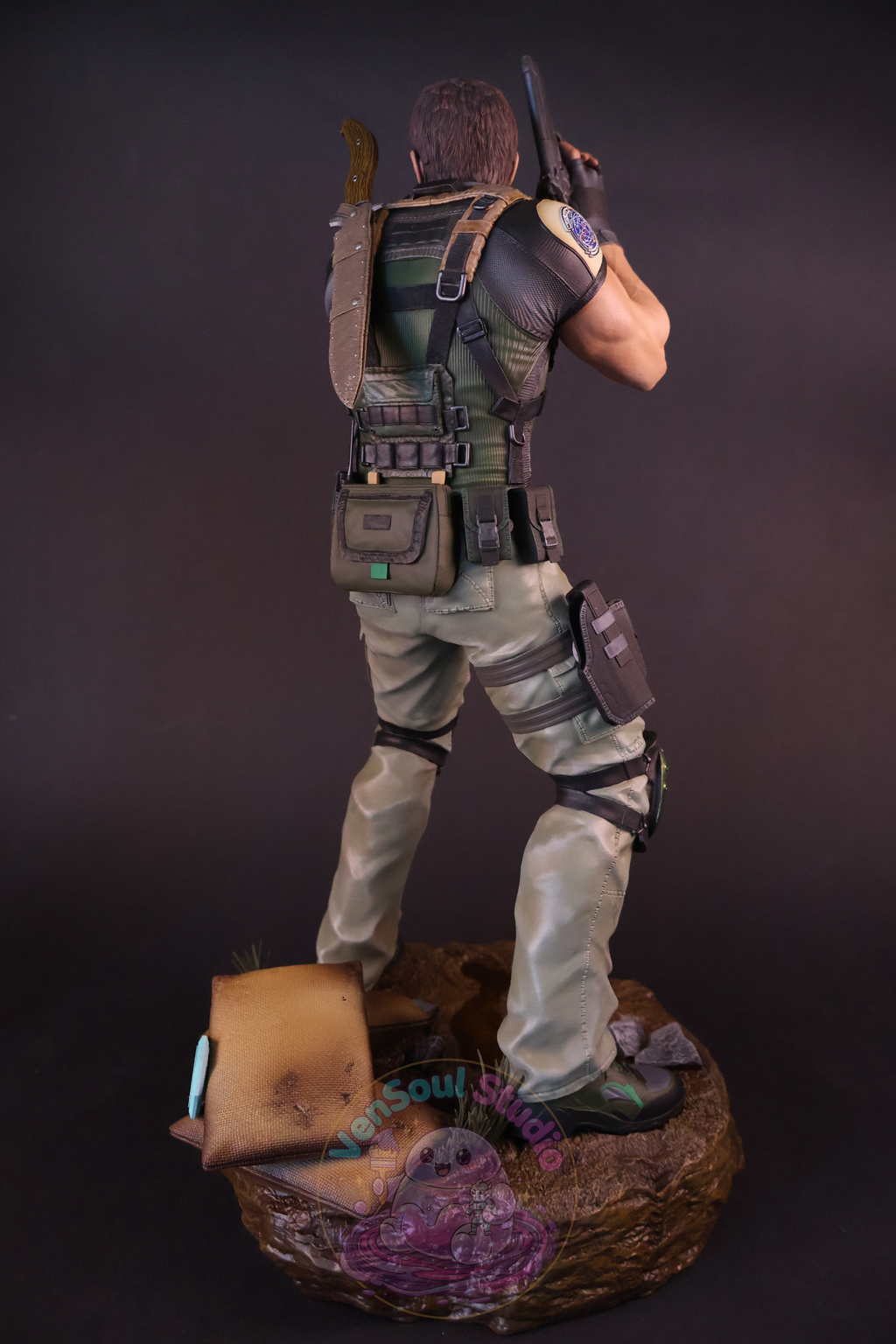 Chris Redfield Statue