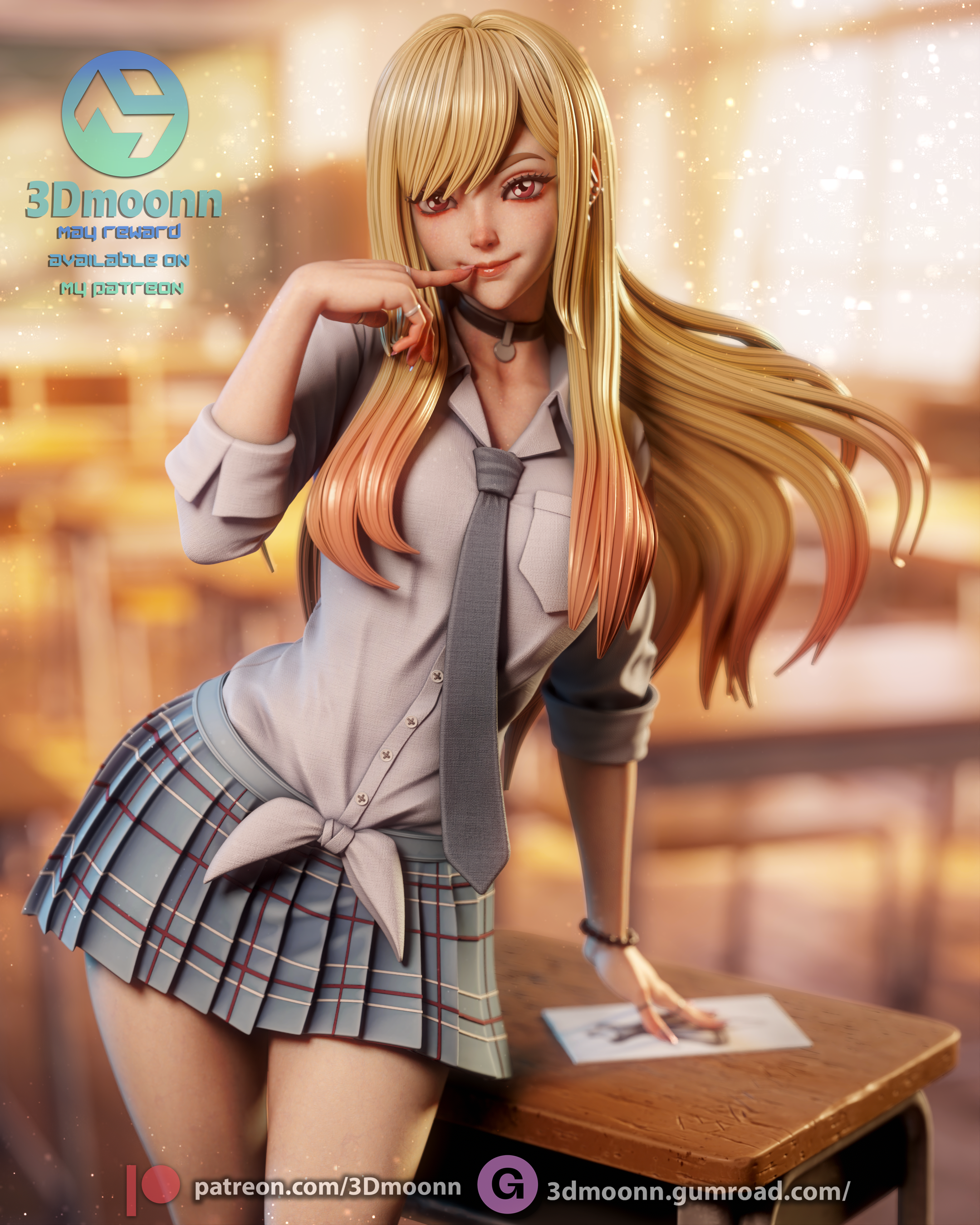 The Cosplay Darling Statue