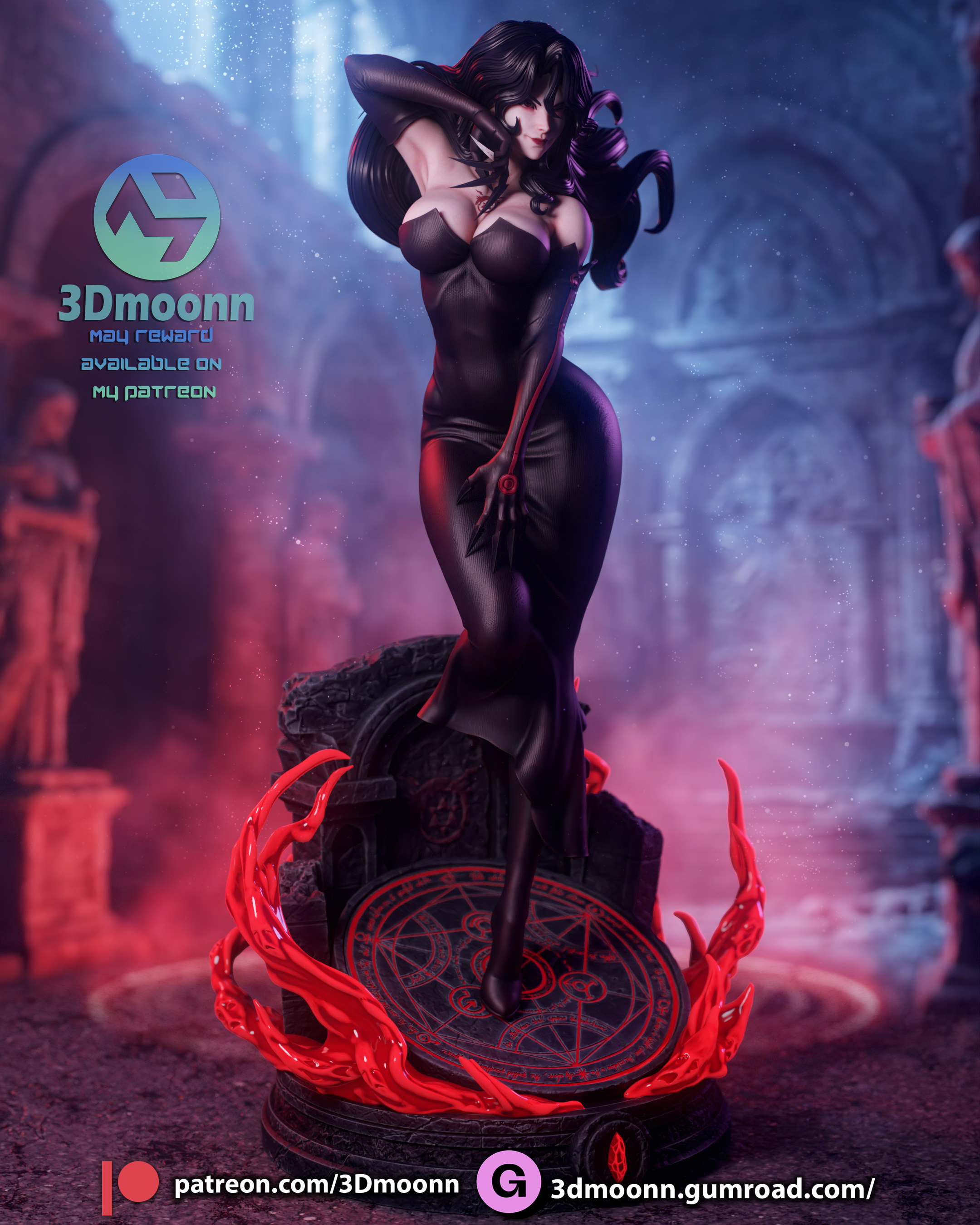 The Seductive Homunculus Statue