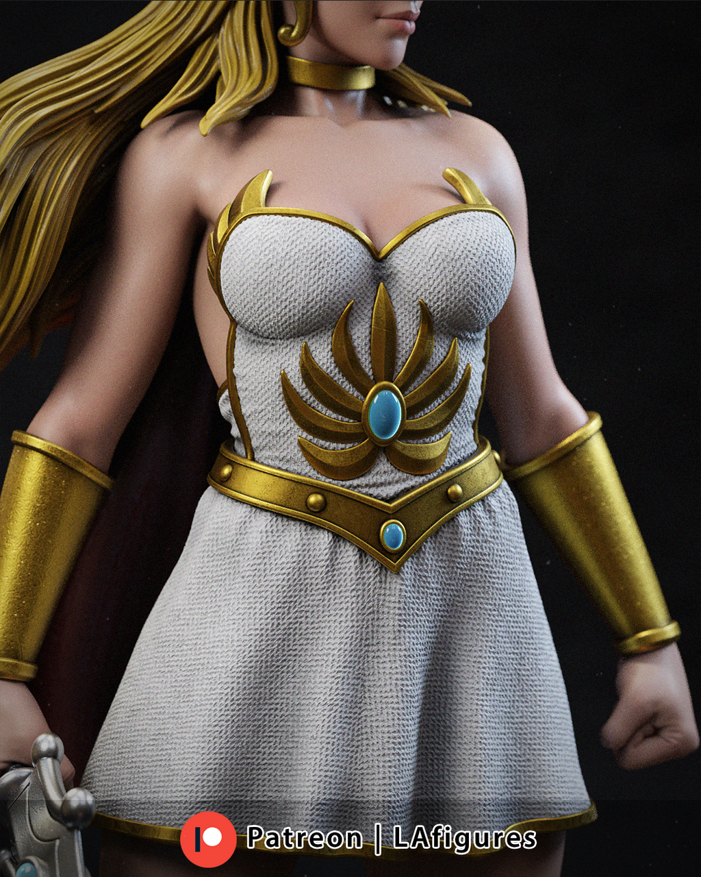 Heroic Princess Statue