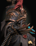 Chaos Warmaster Statue