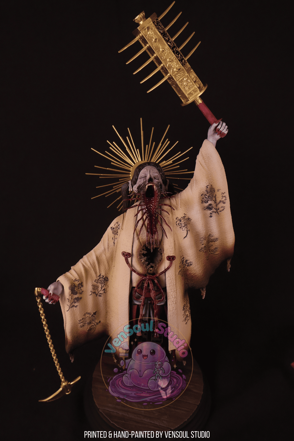 Ritual Shrine Priestess Figure