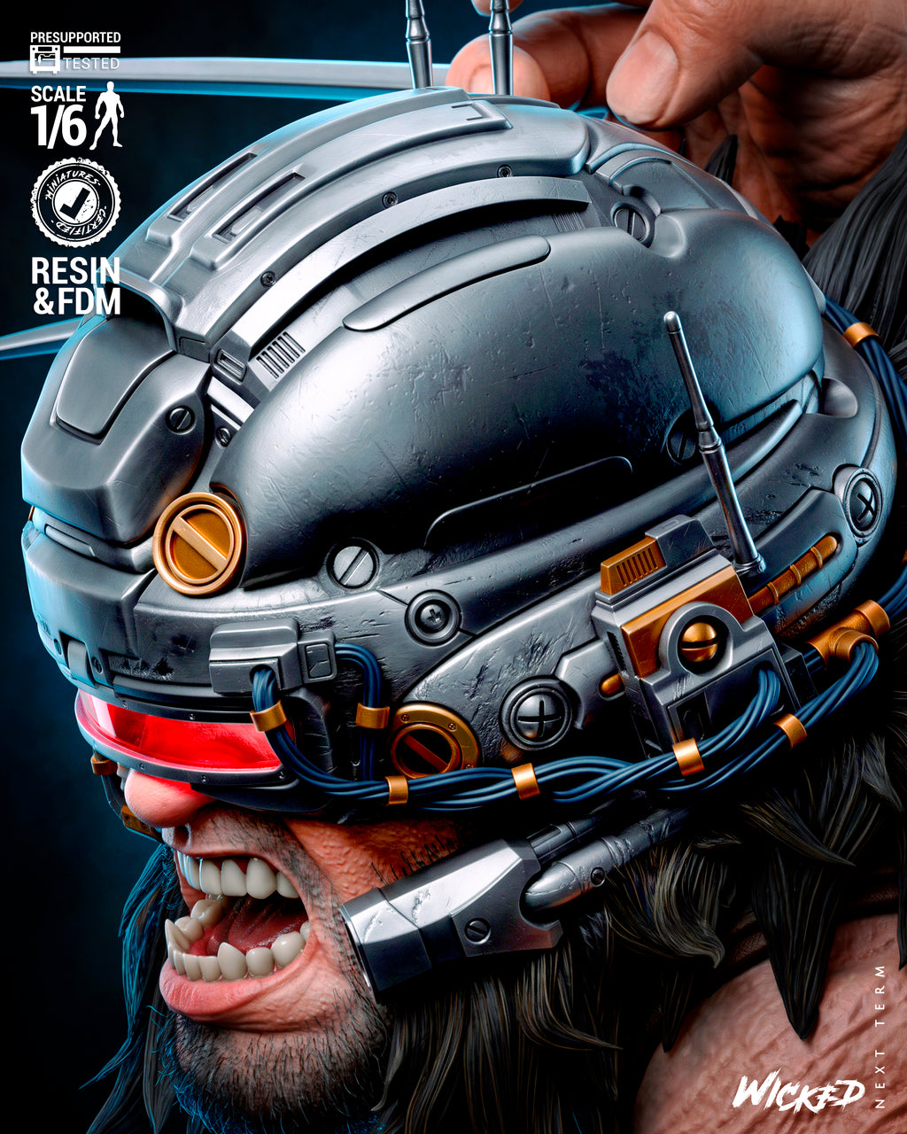 Adamantium Subject X Statue
