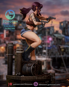 The Two-Handed Outlaw Statue
