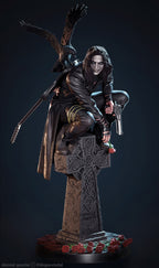 Dark Gothic Avenger Statue