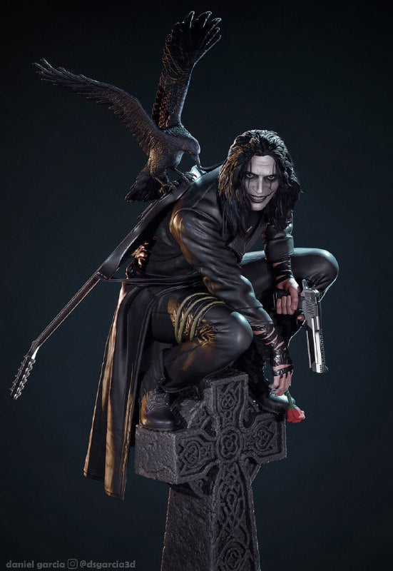 Dark Gothic Avenger Statue