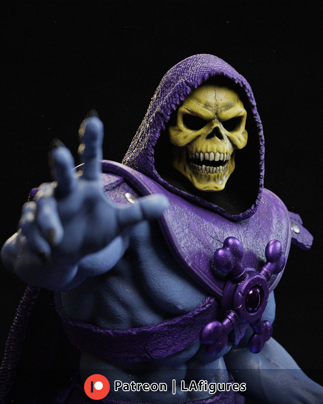Skeletor Statue
