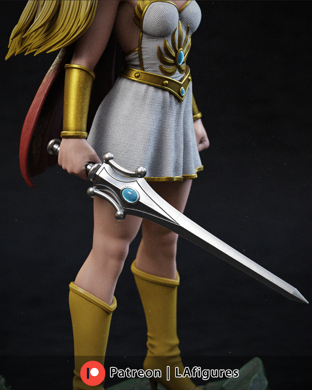 Heroic Princess Statue