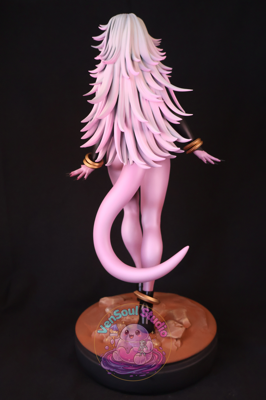 Pink Android Figure