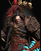 Chaos Warmaster Statue