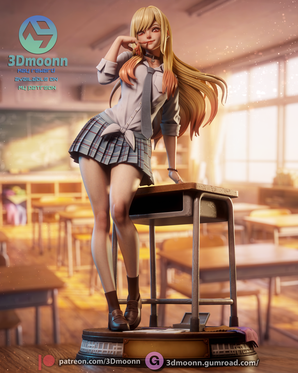 The Cosplay Darling Statue