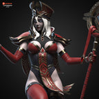 The Scarlet Inquisitor Statue