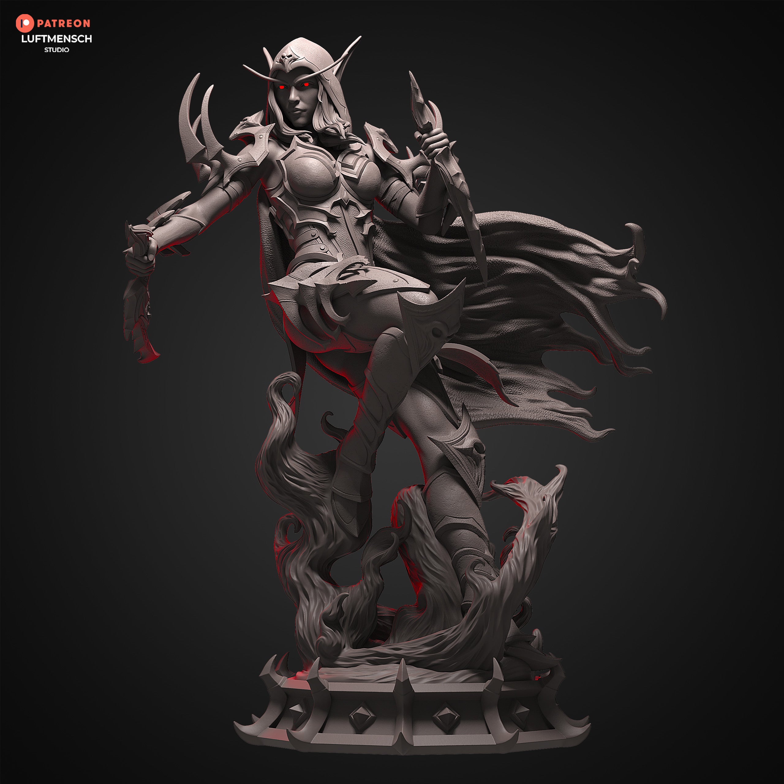 The Banshee Queen Statue