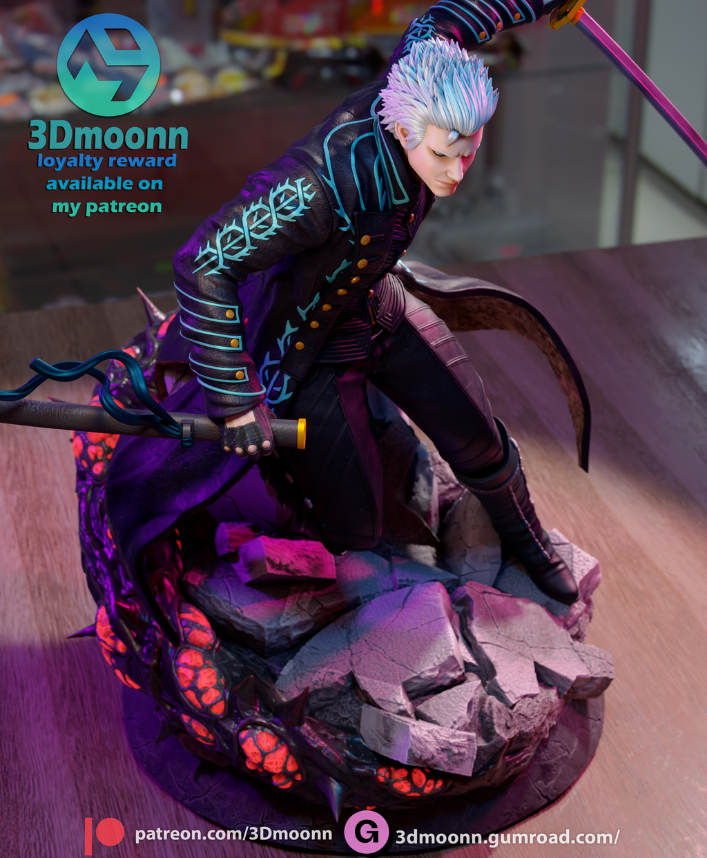 Vergil Statue