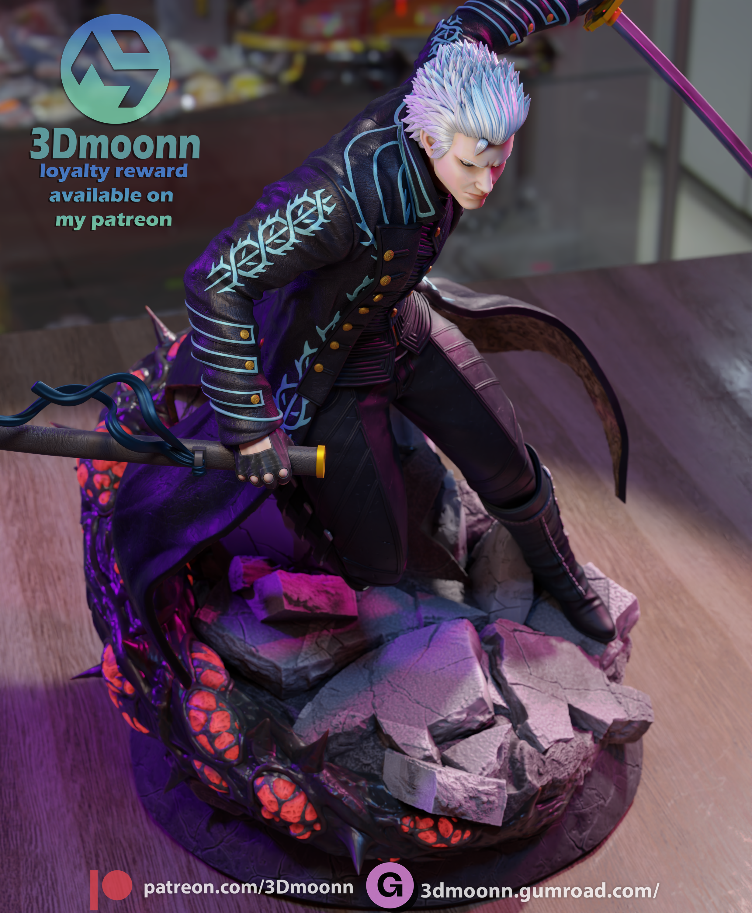 Vergil Statue
