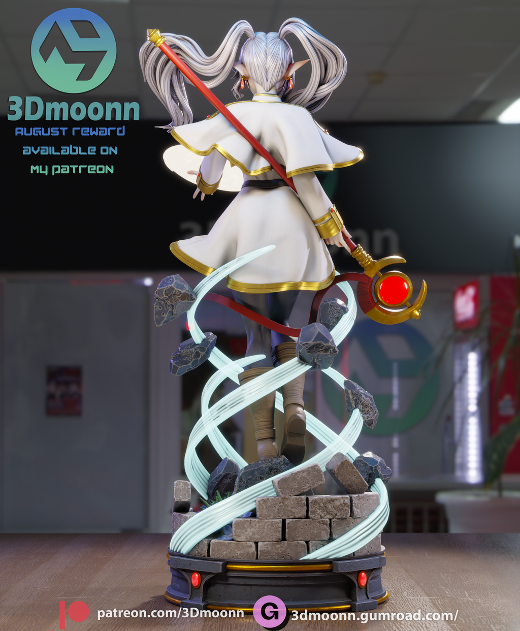 The Timeless Mage Statue