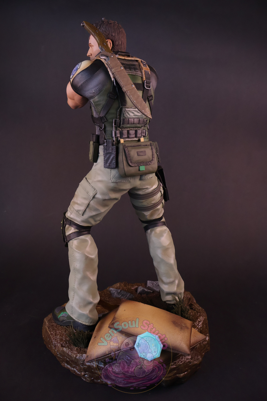 Chris Redfield Statue