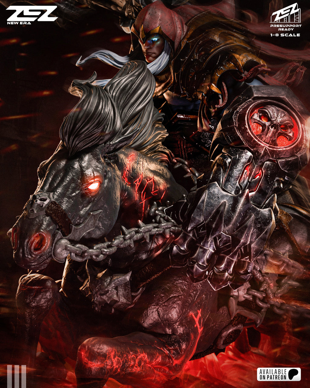War on Ruin Statue
