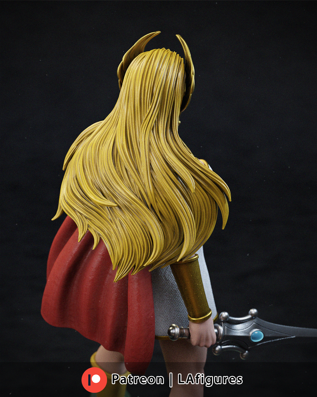 Heroic Princess Statue