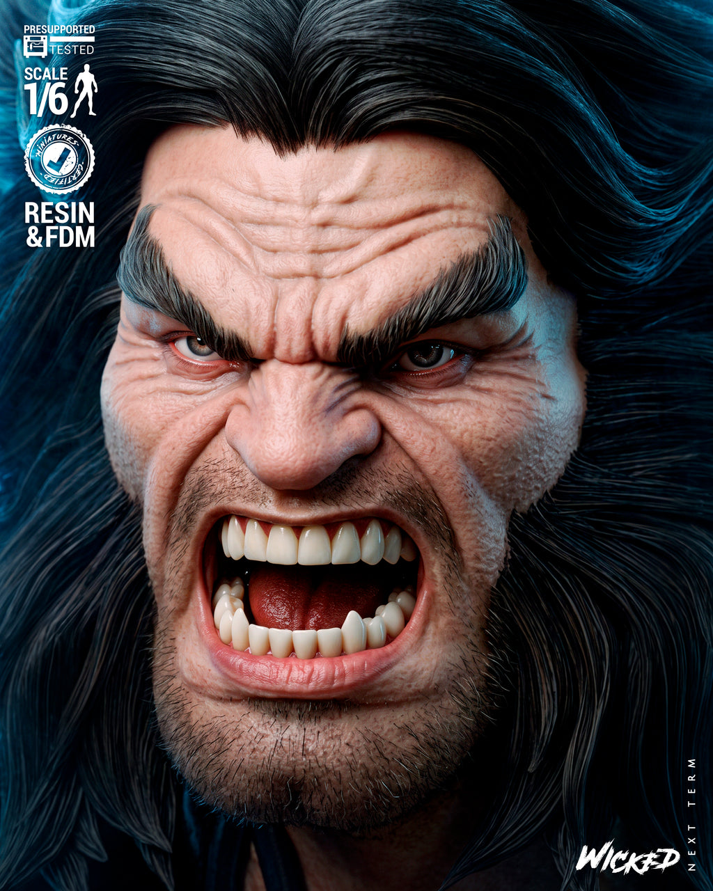Adamantium Subject X Statue
