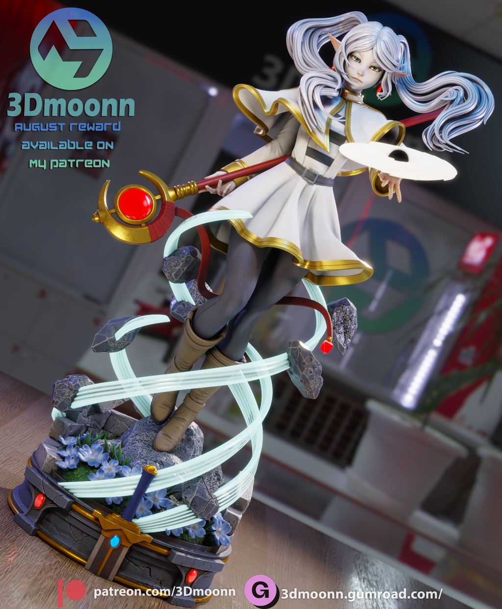 The Timeless Mage Statue