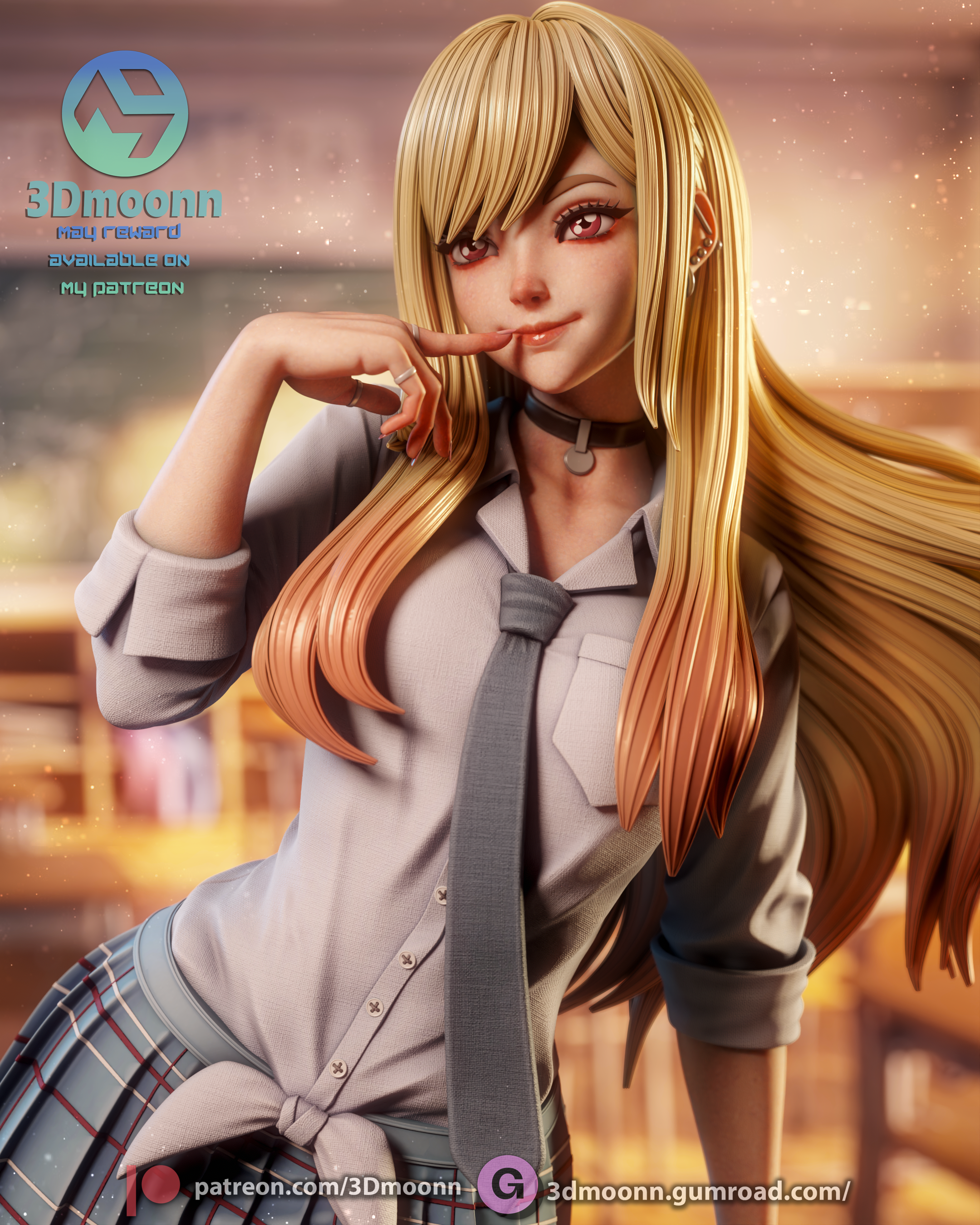 The Cosplay Darling Statue
