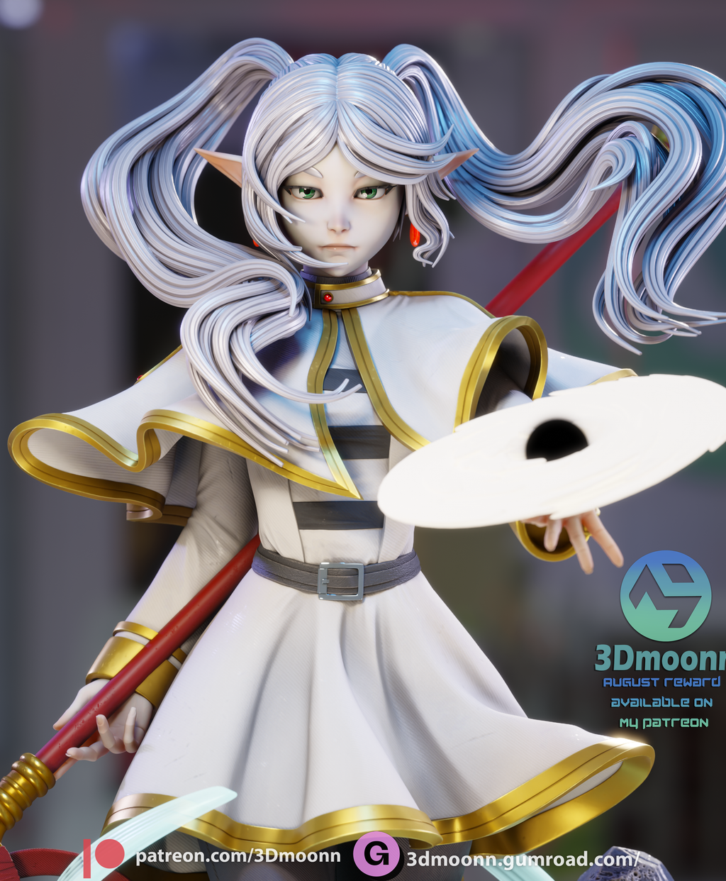 The Timeless Mage Statue