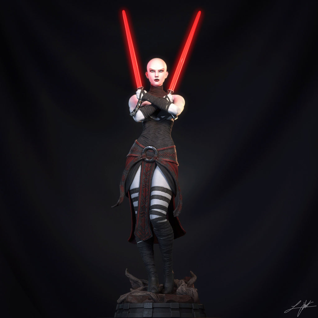 The Dark Apprentice Statue