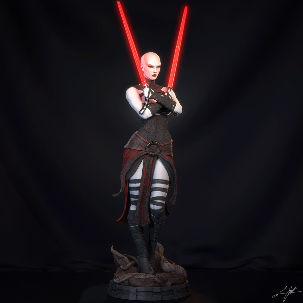 The Dark Apprentice Statue