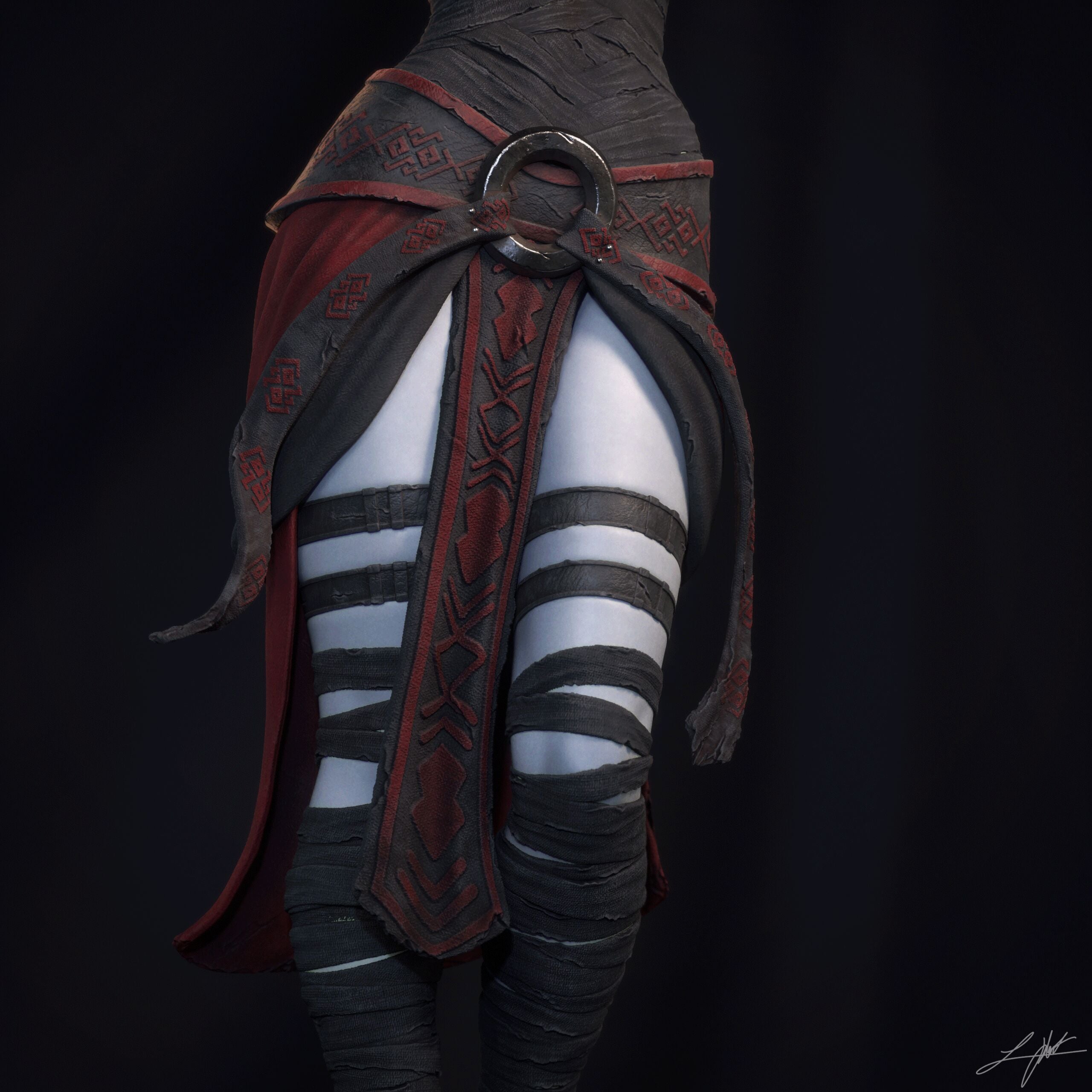The Dark Apprentice Statue