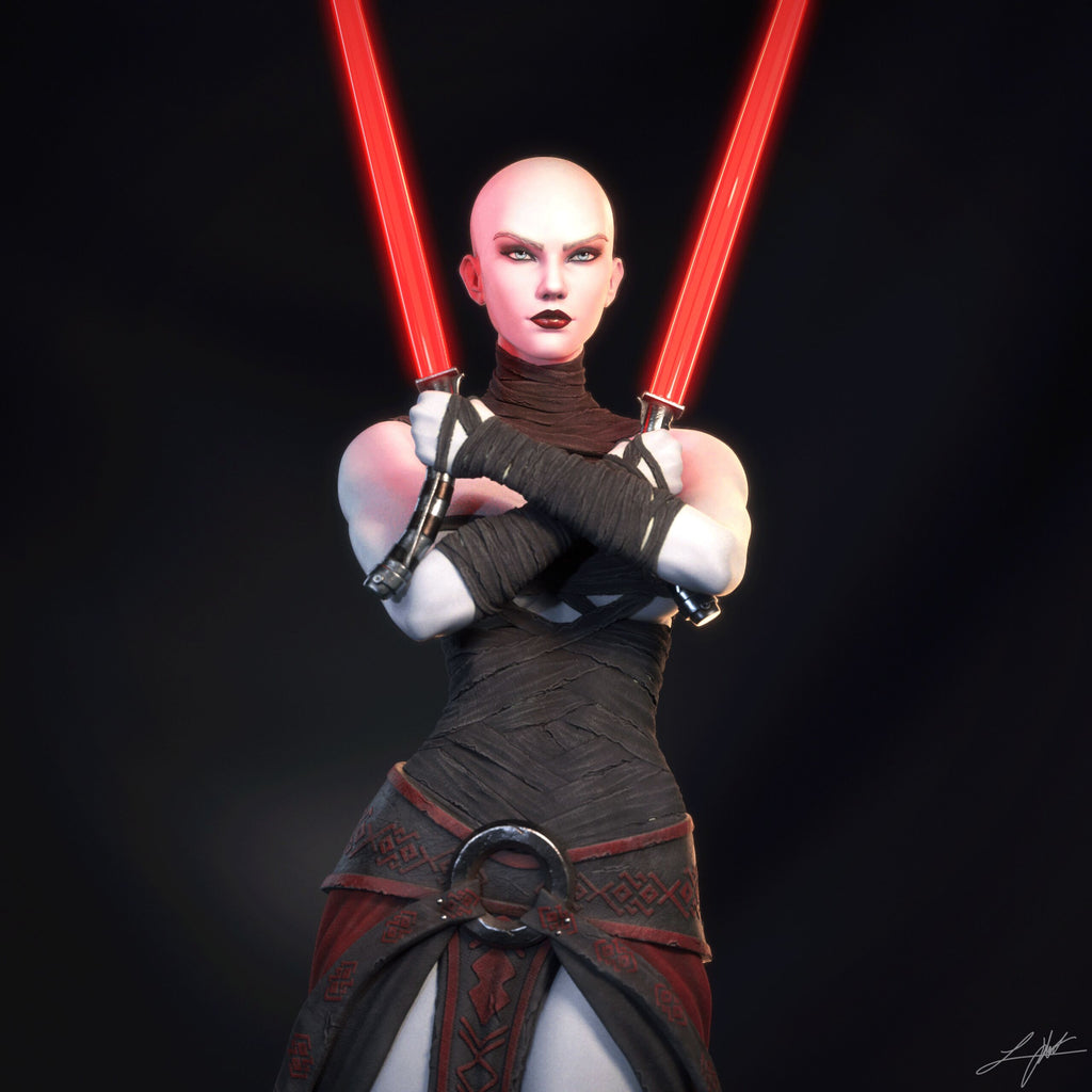 The Dark Apprentice Statue