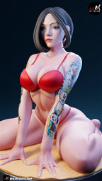 The Sexy Spy Statue