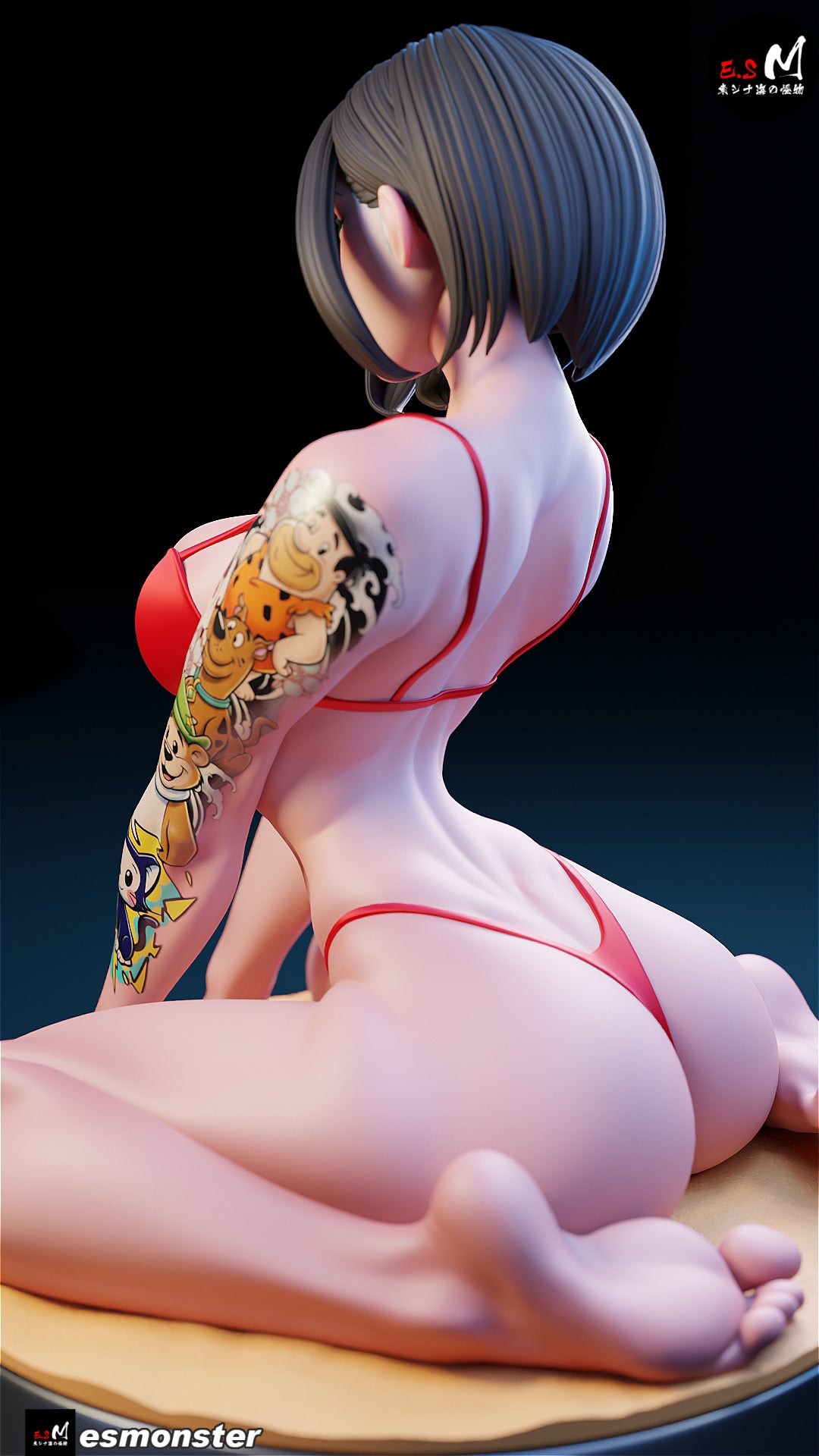 The Sexy Spy Statue
