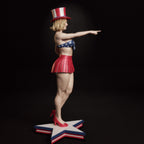 American Pin-Up Statue