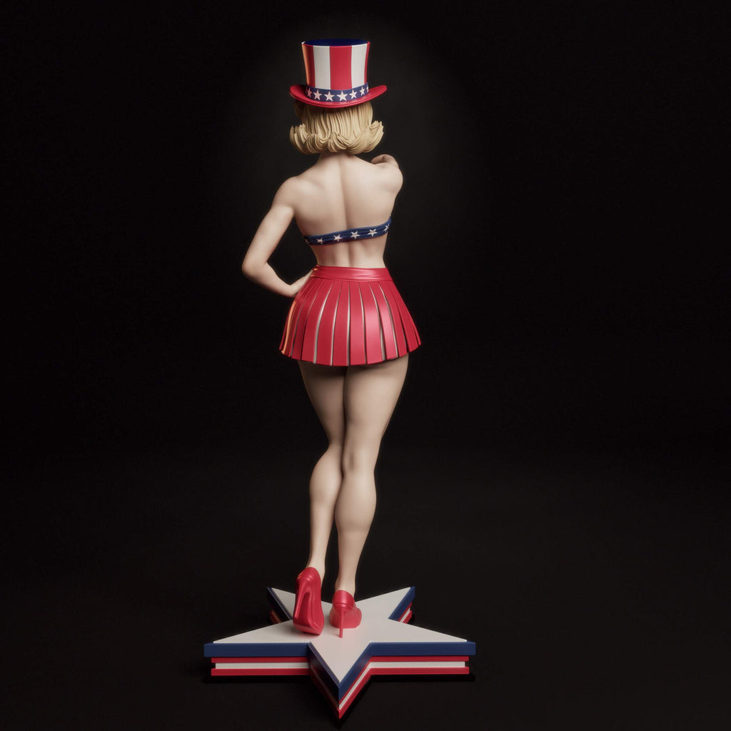 American Pin-Up Statue