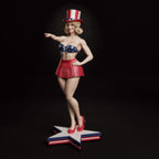American Pin-Up Statue