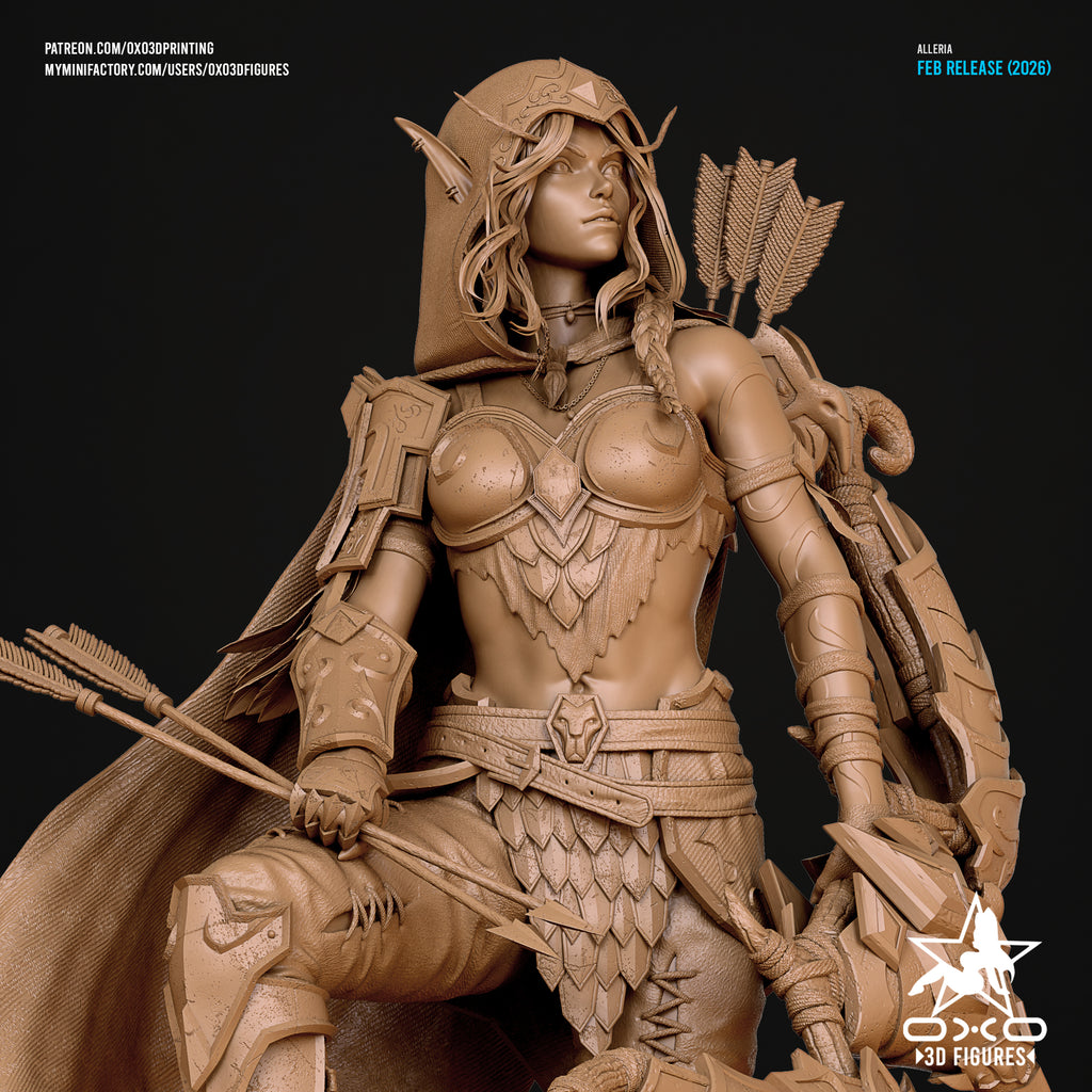 The Elven Ranger Statue