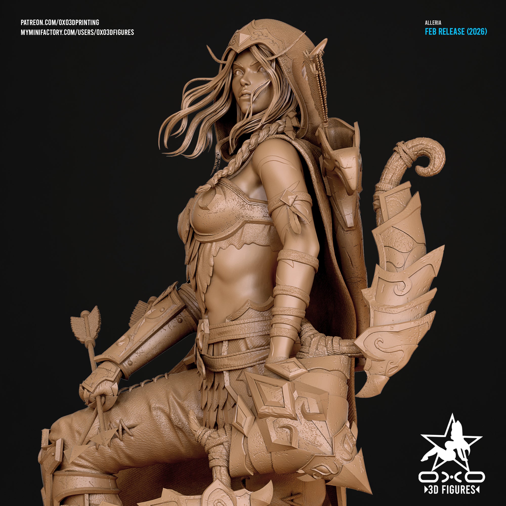 The Elven Ranger Statue