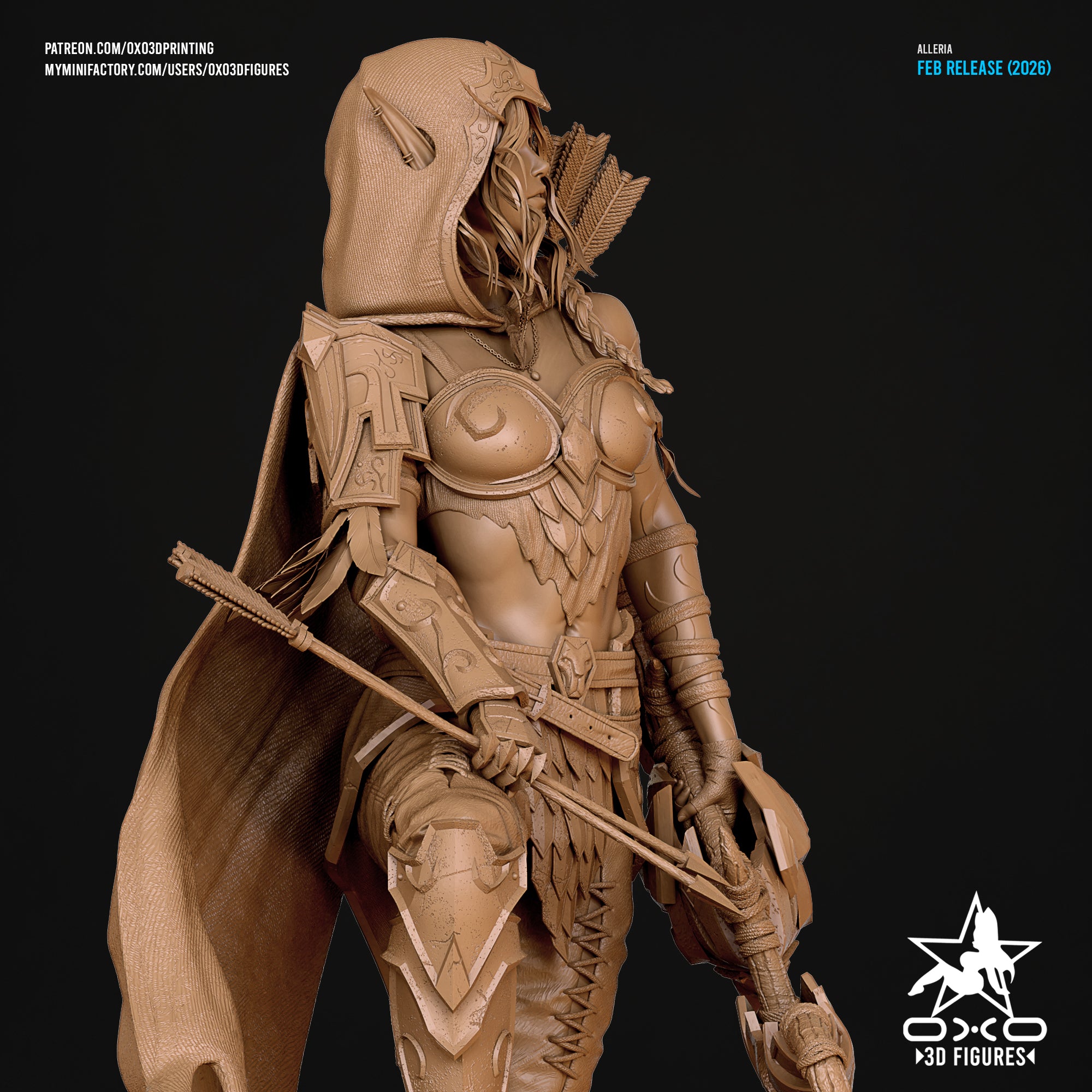 The Elven Ranger Statue