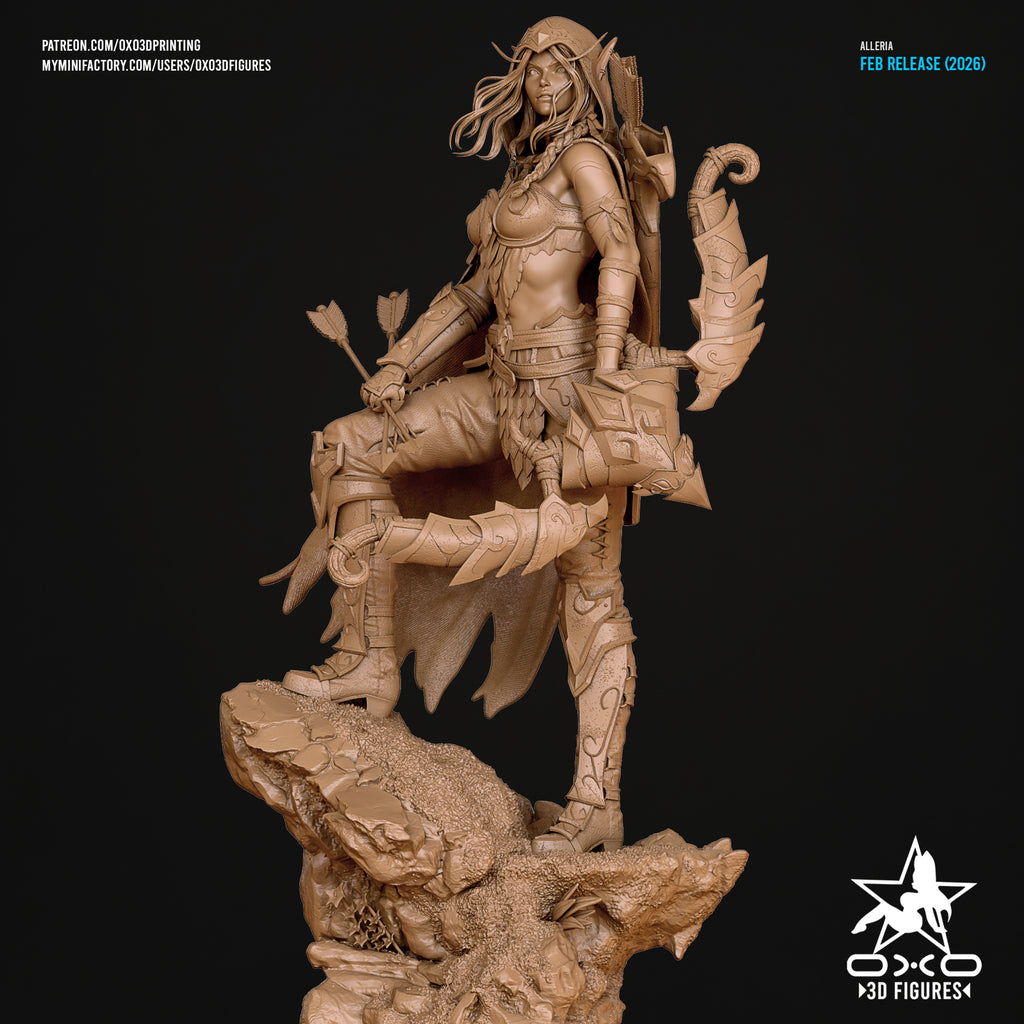 The Elven Ranger Statue