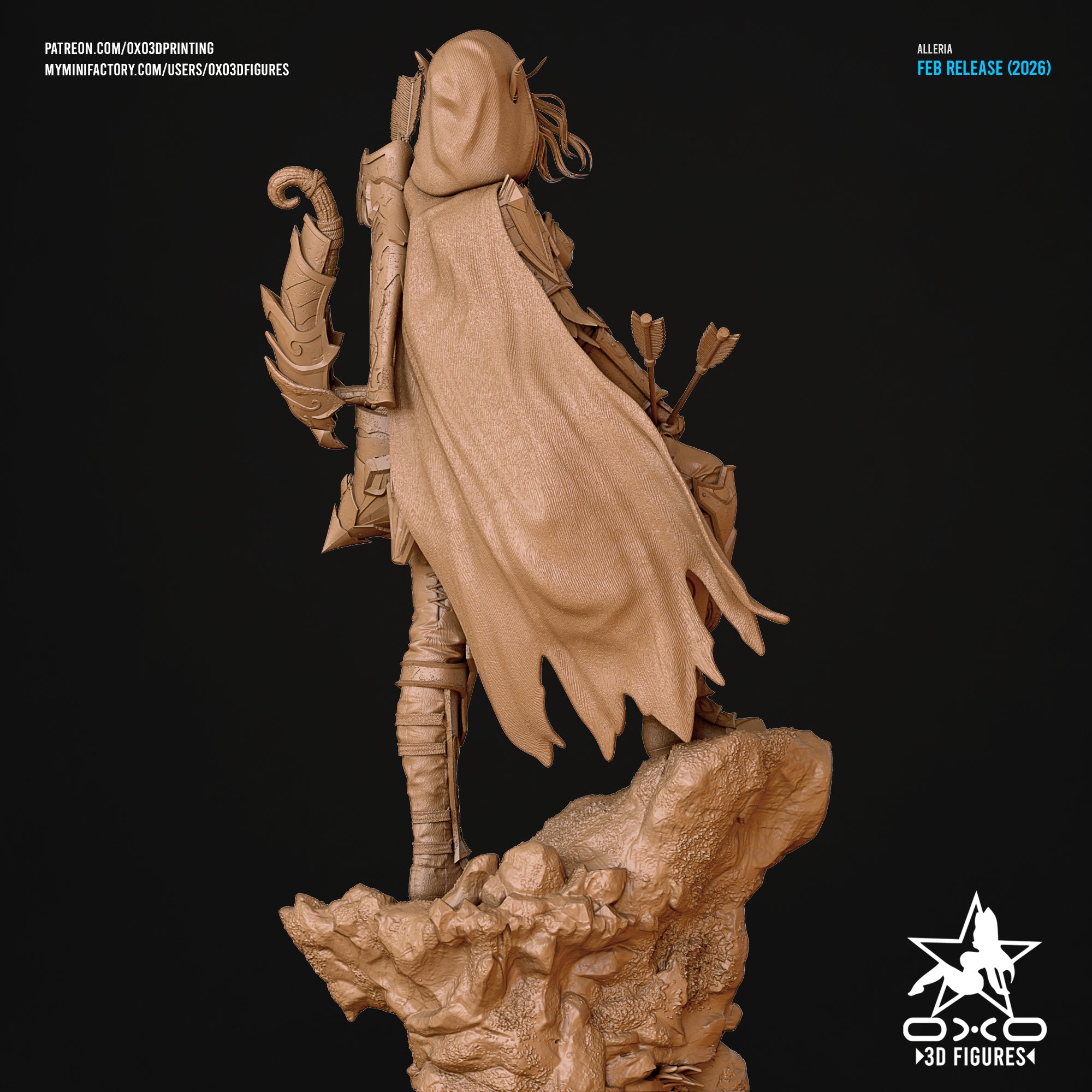 The Elven Ranger Statue
