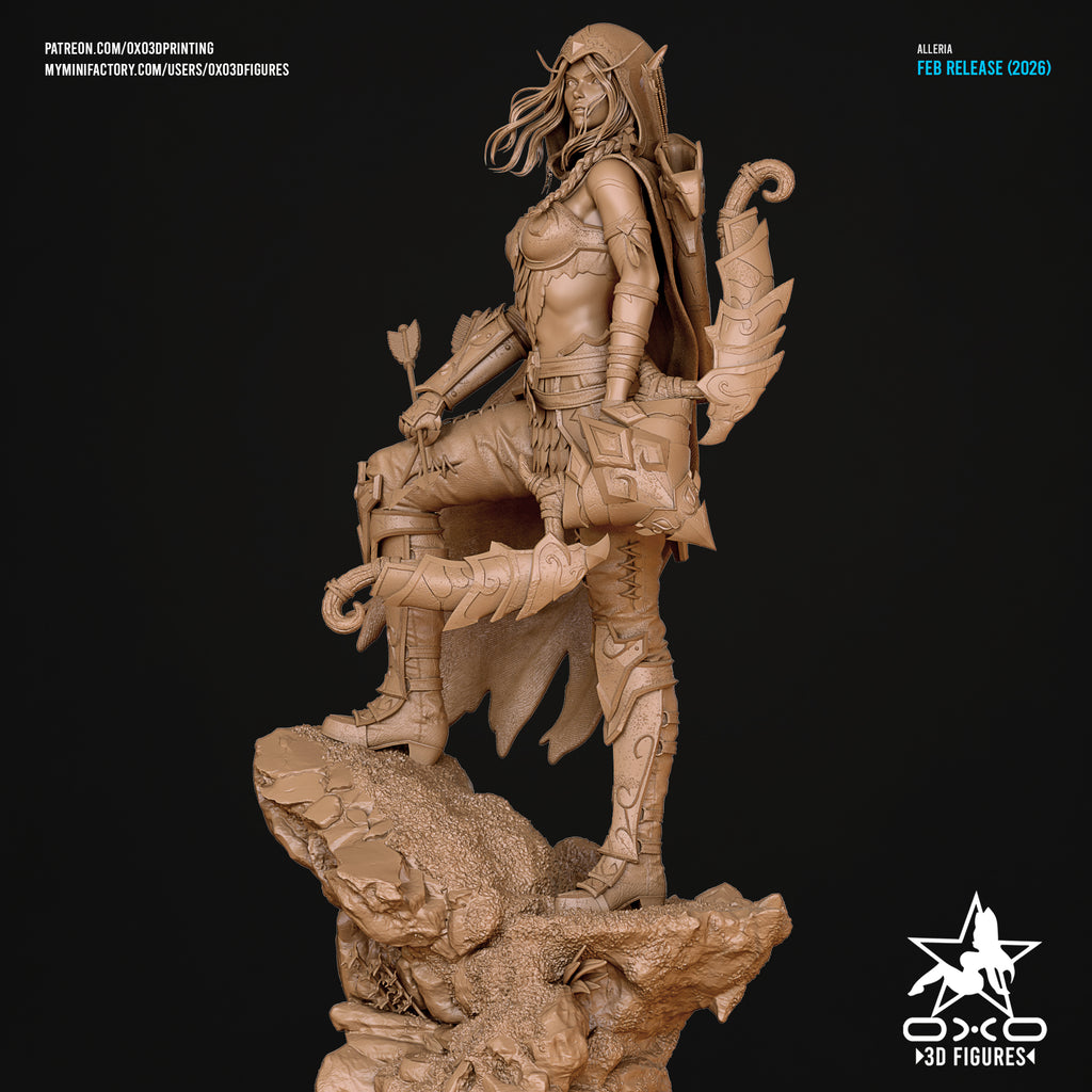 The Elven Ranger Statue