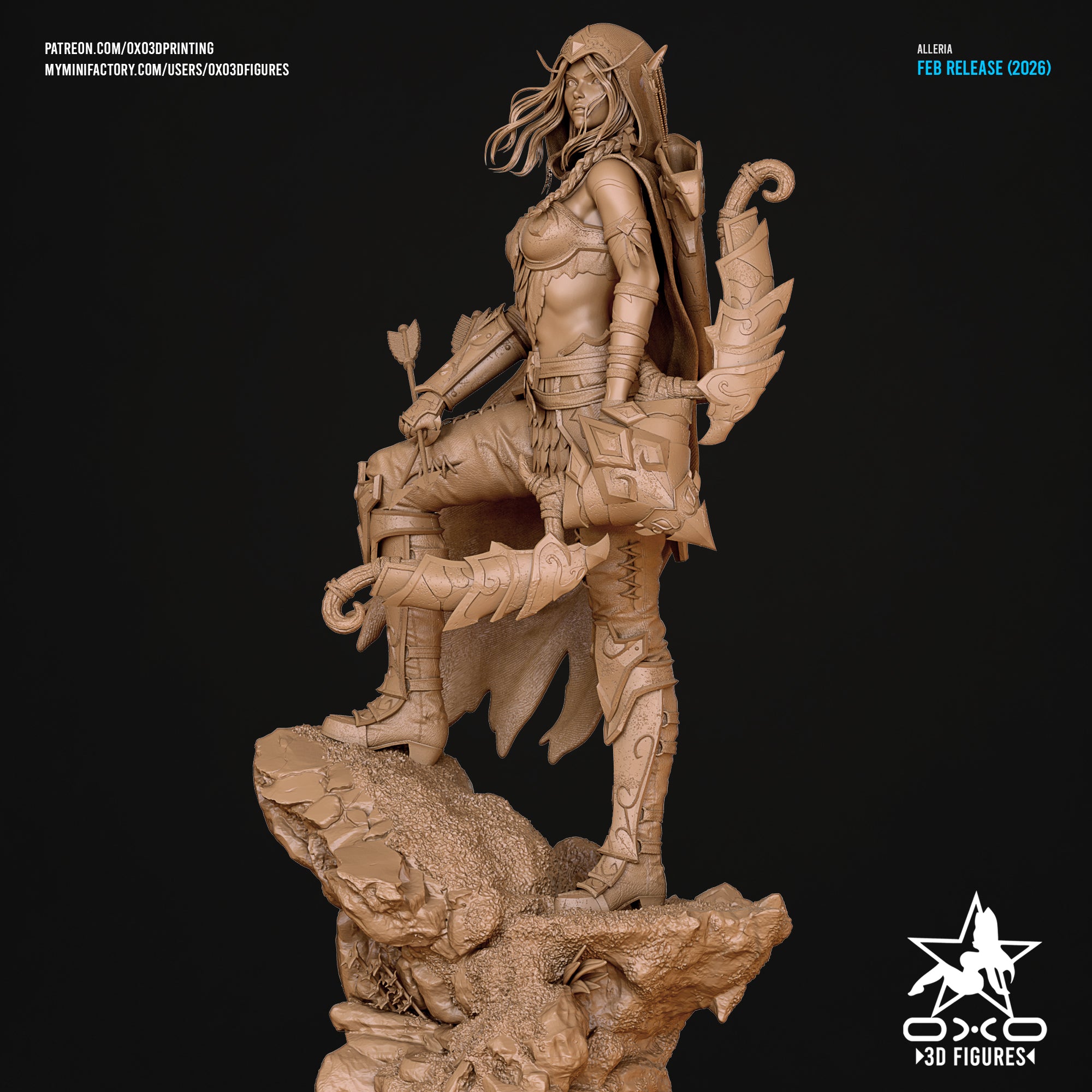 The Elven Ranger Statue