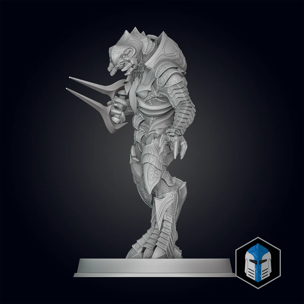 Elite Alien Warrior Statue