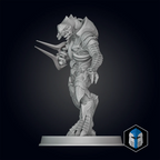 Elite Alien Warrior Statue