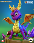 Spyro And Sparx Statue