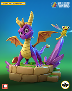 Spyro And Sparx Statue