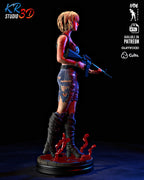 Mitochondrial Huntress Statue
